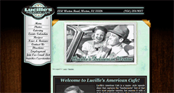 Desktop Screenshot of lucillescafe.com